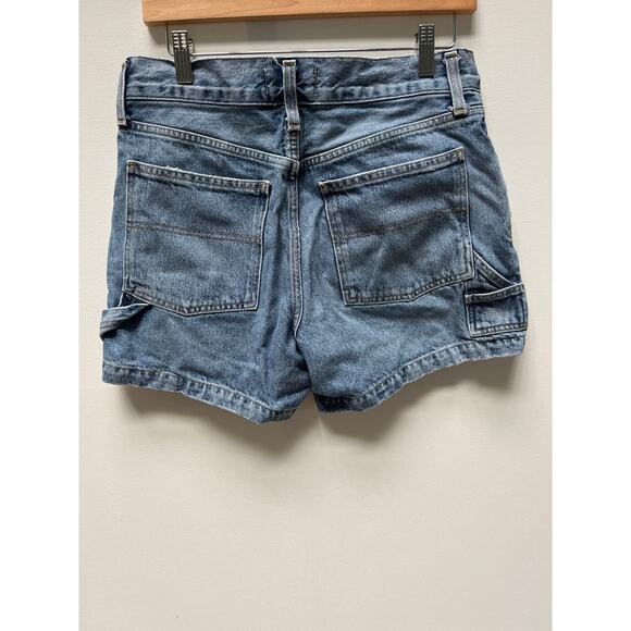 Agolde denim cargo Shorts size 26 - Picture 2 of 7